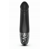 Черный вибратор с электростимуляцией Real Deal Neal - 16,5 см. - MyStim - купить с доставкой в Ессентуках