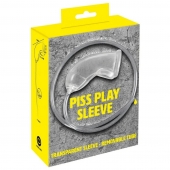 Прозрачная насадка на пенис Piss Play Sleeve для игр с мочеиспусканием - Orion - купить с доставкой в Ессентуках