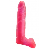 Розовая насадка-фаллос для трусиков Harness - 16,5 см. - LOVETOY (А-Полимер) - купить с доставкой в Ессентуках