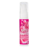 Интимный гель на водной основе Tutti-Frutti Bubble Gum - 30 гр. - Биоритм - купить с доставкой в Ессентуках