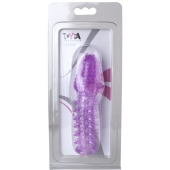Фиолетовая насадка, удлиняющая половой член - 13,5 см. - Toyfa Basic - в Ессентуках купить с доставкой