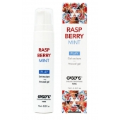 Возбуждающий гель Raspberry Mint с ароматом малины и мяты - 15 мл. - Exsens - купить с доставкой в Ессентуках