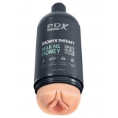 Телесный мастурбатор-вагина Shower Therapy Milk Me Honey - Pipedream - в Ессентуках купить с доставкой
