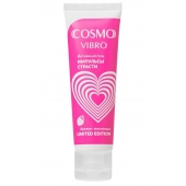 Возбуждающий гель на водно-силиконовой основе Cosmo Vibro с ароматом земляники - 50 гр. - Биоритм - купить с доставкой в Ессентуках