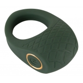 Зеленое эрекционное виброкольцо Luxurious Vibro Cock Ring - Orion - в Ессентуках купить с доставкой