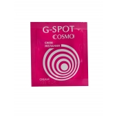 Стимулирующий интимный крем для женщин Cosmo G-spot - 2 гр. - Биоритм - купить с доставкой в Ессентуках