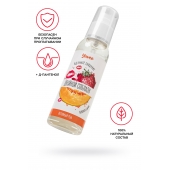 Съедобная гель-смазка Yovee «Двойной соблазн» с Д-пантенолом и вкусом клубники и дыни - 100 мл. - ToyFa - купить с доставкой в Ессентуках
