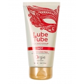 Интимный гель на водной основе Lube Tube Hot с разогревающим эффектом - 150 мл. - ORGIE - купить с доставкой в Ессентуках
