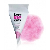 Съедобное согревающее массажное масло Love Me Tender Cotton Candy с ароматом сладкой ваты - 10 мл. - Love to Love - купить с доставкой в Ессентуках