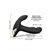 Черный вибромассажер простаты Multi P-Joy с 3 моторами - Dorcel - в Ессентуках купить с доставкой