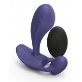 Темно-синий вибромассажер Witty P G Vibrator with Remote Control - Love to Love - в Ессентуках купить с доставкой