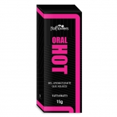Гель для оральных ласк Oral Hot с согревающим эффектом - 15 гр. - HotFlowers - купить с доставкой в Ессентуках
