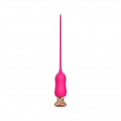 Розовый тонкий стимулятор Nipple Vibrator - 23 см. - I-MOON - купить с доставкой в Ессентуках