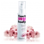 Силиконовый лубрикант 2-в-1 Touch My Body с ароматом вишнёвого цвета - 100 мл. - Love to Love - купить с доставкой в Ессентуках