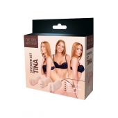 Набор из 3 мастурбаторов The Girl Next Door Tina - Dream Toys - в Ессентуках купить с доставкой
