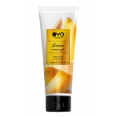Лубрикант на водной основе OYO Aroma Gel Banana с ароматом банана - 75 мл. - OYO - купить с доставкой в Ессентуках