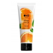 Лубрикант на водной основе OYO Aroma Gel Orange с ароматом апельсина - 75 мл. - OYO - купить с доставкой в Ессентуках