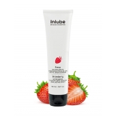 Лубрикант на водной основе Nuei Inlube с алоэ вера и ароматом клубники - 100 мл. - Nuei cosmetics - купить с доставкой в Ессентуках