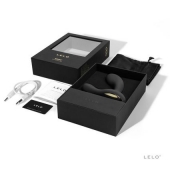 Чёрный перезаряжаемый стимулятор простаты Bruno Black - Lelo - в Ессентуках купить с доставкой