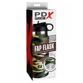Мастурбатор в камуфляжной колбе Fap Flask - Pipedream - в Ессентуках купить с доставкой