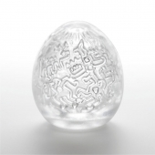 Мастурбатор-яйцо Keith Haring EGG PARTY - Tenga - в Ессентуках купить с доставкой