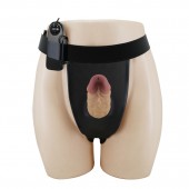 Полый вибрострапон на регулируемых трусиках Draven - 17,5 см. - Baile - купить с доставкой в Ессентуках