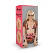 Двусторонний мастурбатор Lola Taylor - 22 см. - ФлешНаш - в Ессентуках купить с доставкой