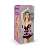 Двусторонний мастурбатор Misha Maver - 22 см. - ФлешНаш - в Ессентуках купить с доставкой