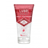 Интимный гель-смазка на водной основе Lubrimax Magic Strawberry - 75 мл. - ИнтелБИО - купить с доставкой в Ессентуках