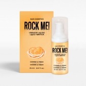 Жидкий вибратор Nuei Rock Me! с ароматом печенья и сливок - 20 мл. - Nuei cosmetics - купить с доставкой в Ессентуках