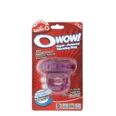 Фиолетовое эрекционное виброкольцо OWOW PURPLE - Screaming O - в Ессентуках купить с доставкой