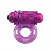 Фиолетовое эрекционное виброкольцо OWOW PURPLE - Screaming O - в Ессентуках купить с доставкой