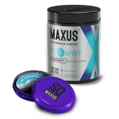 Гладкие презервативы Maxus G spot с двойной спиралью - 15 шт. - Maxus - купить с доставкой в Ессентуках