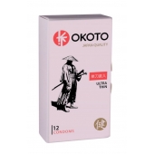 Тонкие презервативы OKOTO Ultra Thin - 12 шт. - Sitabella - купить с доставкой в Ессентуках