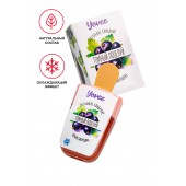 Охлаждающий бальзам для губ «Томный поцелуй» с ароматом черной смородины - 5 мл. - ToyFa - купить с доставкой в Ессентуках