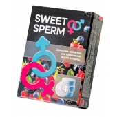 Шипучие таблетки для мужчин Sweet Sperm для изменения вкуса спермы (4 шт. по 0,5 гр.) - Капиталпродукт - купить с доставкой в Ессентуках