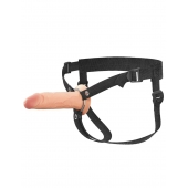 Полый страпон на ремнях 6’’ Hollow Silicone Strap-on - Pipedream - купить с доставкой в Ессентуках