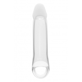Прозрачная насадка-удлинитель 6.6’’ Extender With Ball Strap - 17,3 см. - Dream Toys - в Ессентуках купить с доставкой