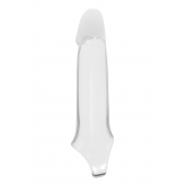 Прозрачная насадка-удлинитель 8.8’’ Extender With Ball Strap - 23,6 см. - Dream Toys - в Ессентуках купить с доставкой