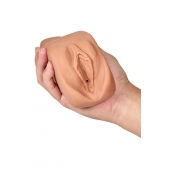 Маструбатор-вагина с вибрацией Soft   Wet Renata Realistic Tan Masturbator - Blush Novelties - в Ессентуках купить с доставкой