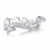 Прозрачная насадка для увеличения члена 2 Inch Clear Extender Sleeve - XR Brands - в Ессентуках купить с доставкой