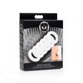 Комплект из 6 прозрачных эрекционных колец Ring Master Custom Ball Stretcher Kit - XR Brands - в Ессентуках купить с доставкой
