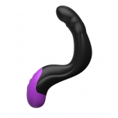 Черно-фиолетовый вибромассажёр простаты Hyper-Pulse P-Spot Massager - Pipedream - в Ессентуках купить с доставкой