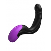 Черно-фиолетовый вибромассажёр простаты Hyper-Pulse P-Spot Massager - Pipedream - в Ессентуках купить с доставкой