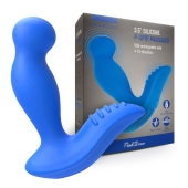 Синий вибромассажер простаты 3,5’’ P-spot Massager - 12,5 см. - Erokay - в Ессентуках купить с доставкой
