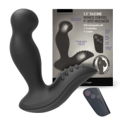 Черный вибромассажер простаты 3,5’’ Remote Control P-spot Massager - 12,5 см. - Erokay - в Ессентуках купить с доставкой