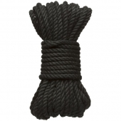 Черная верёвка для связывания и фиксации Bind Tie - 9,14 м. - Doc Johnson - купить с доставкой в Ессентуках