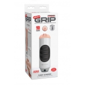 Мастурбатор-вагина Extreme Toyz Mega Grip Vibrating Stroker Mouth - Pipedream - в Ессентуках купить с доставкой
