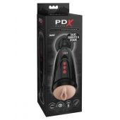 Мастурбатор-вагина с вибрацией Dirty Talk Starter Stroker - Pipedream - в Ессентуках купить с доставкой