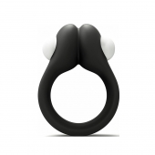 Черное эрекционное кольцо Zippy Vibrating Ring With Bullet - Adrien Lastic - в Ессентуках купить с доставкой
